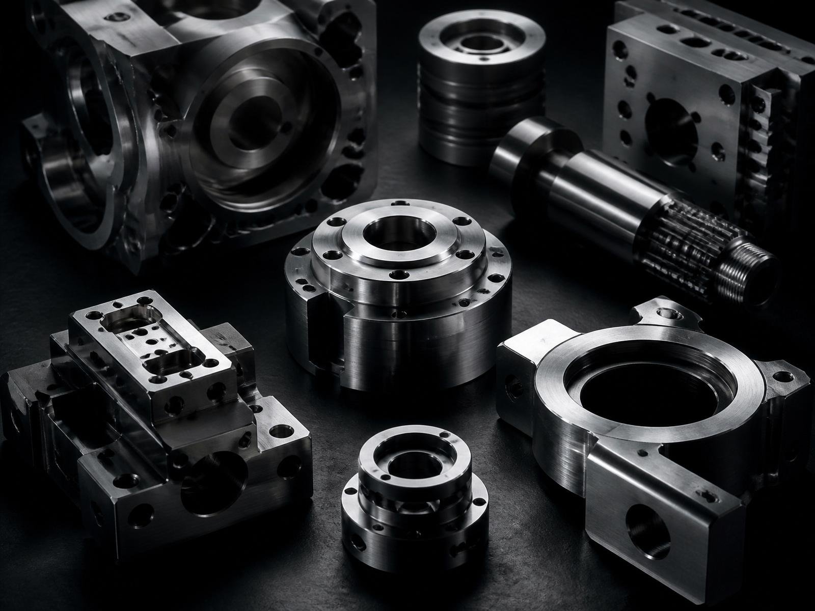 Precision machined industrial components